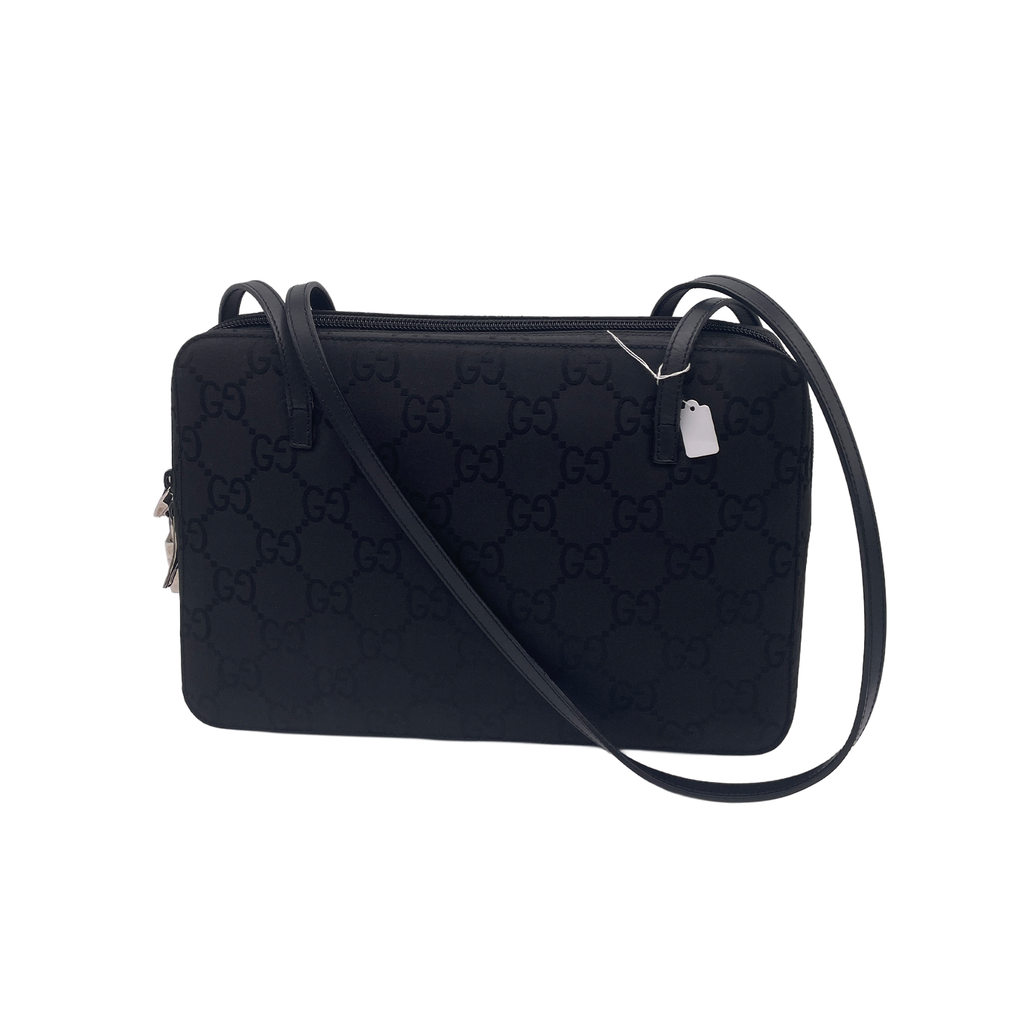 Gucci GG Imprime Crossbody Bag – Black