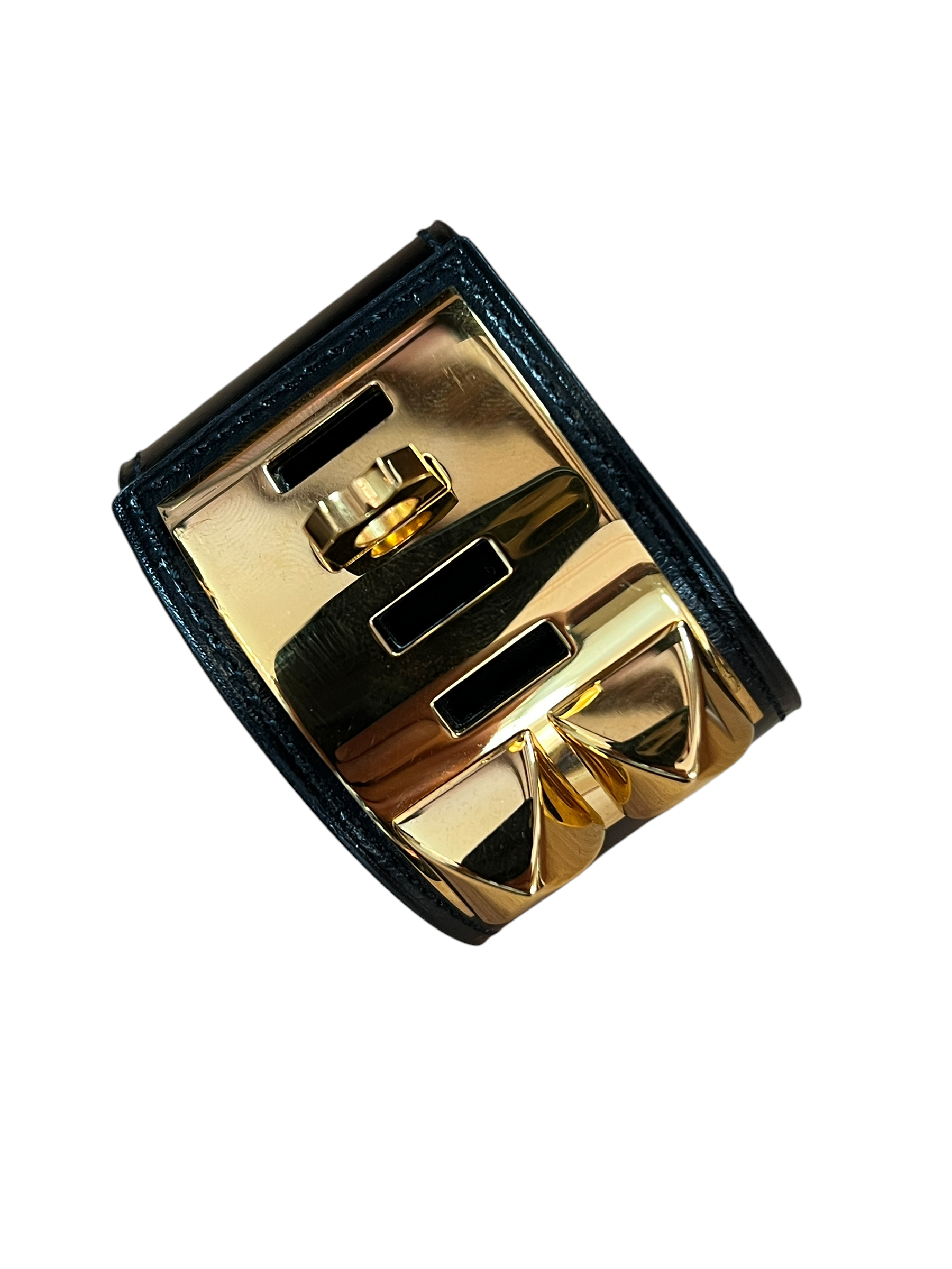 Hermes Medor Collier de Chien black bracelet