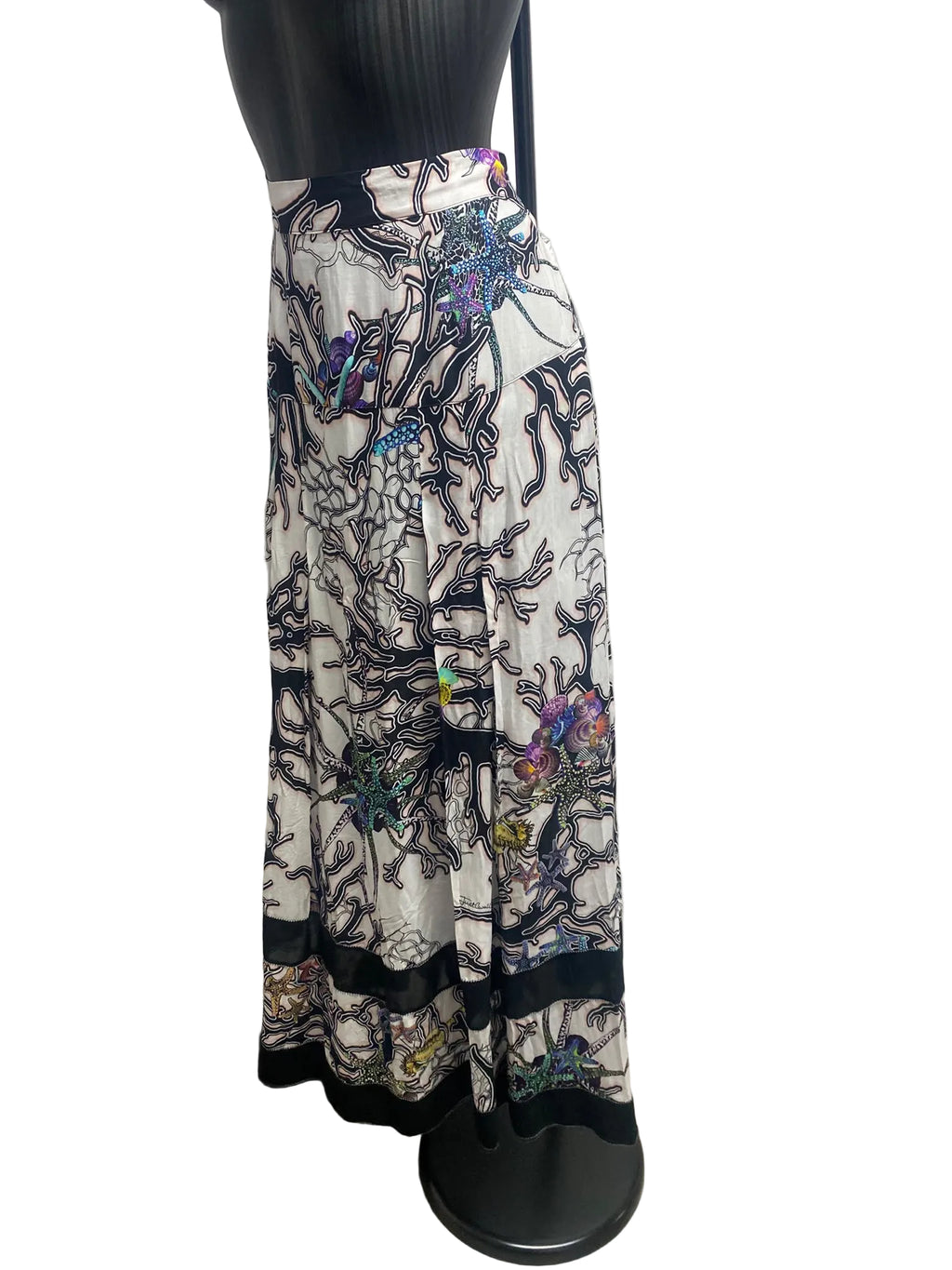 Just Cavalli Coral Reef Print Maxi Skirt – Size IT 42