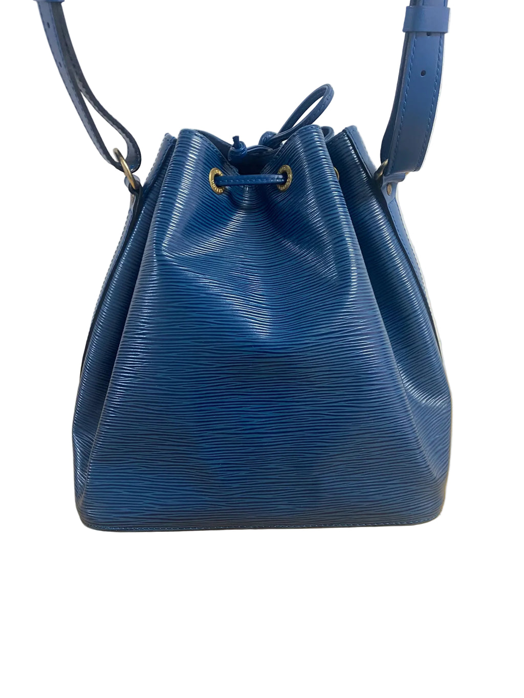 Louis Vuitton Noé in Blue Epi Leather