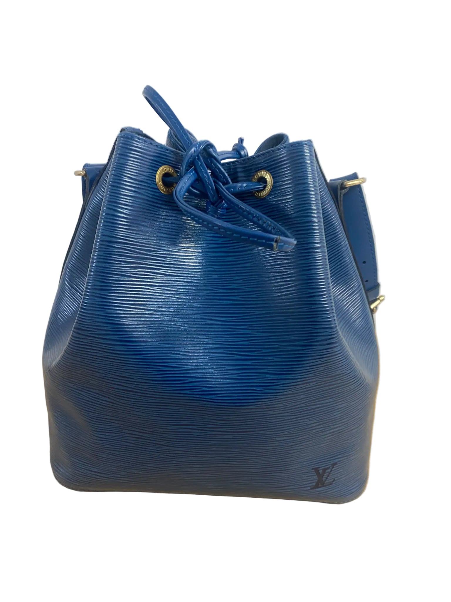 Louis Vuitton Noé in Blue Epi Leather