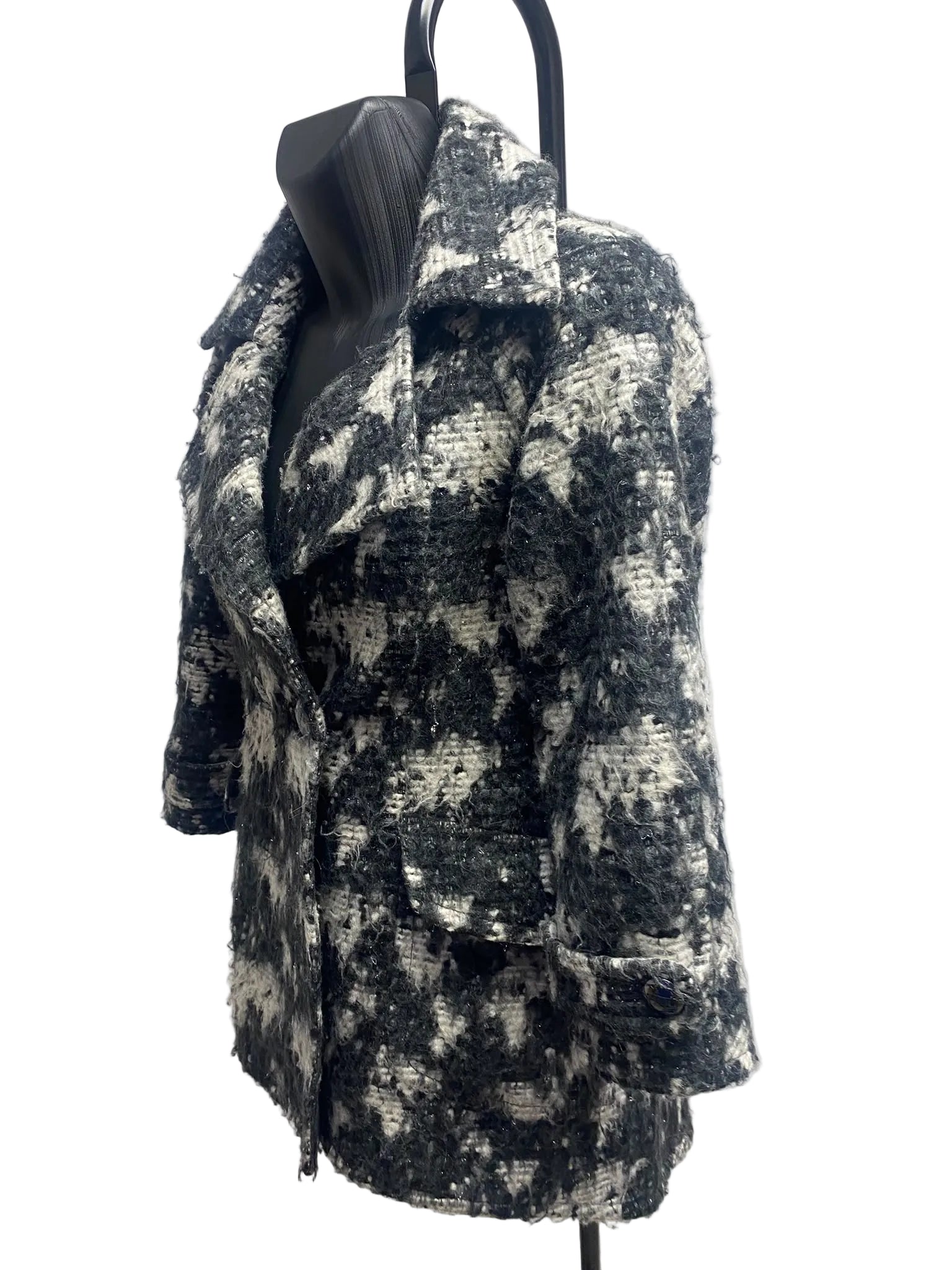 FW2013 Chanel Globalisation Tweed Coat