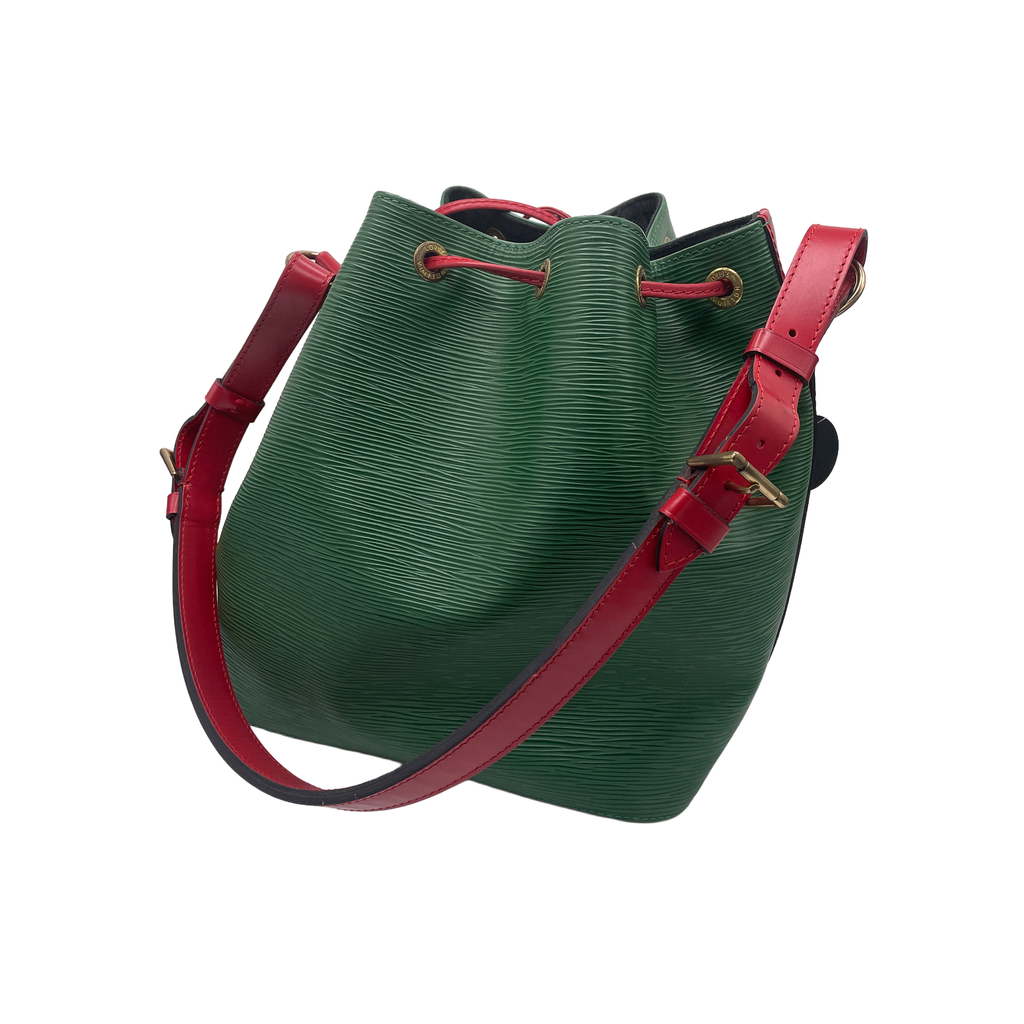 Louis Vuitton Noé Epi Green & Red