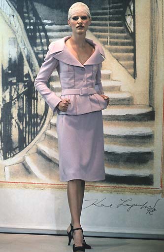 Chanel Lilac Jacketb by Karl Lagerfeld ( Cruise 98)