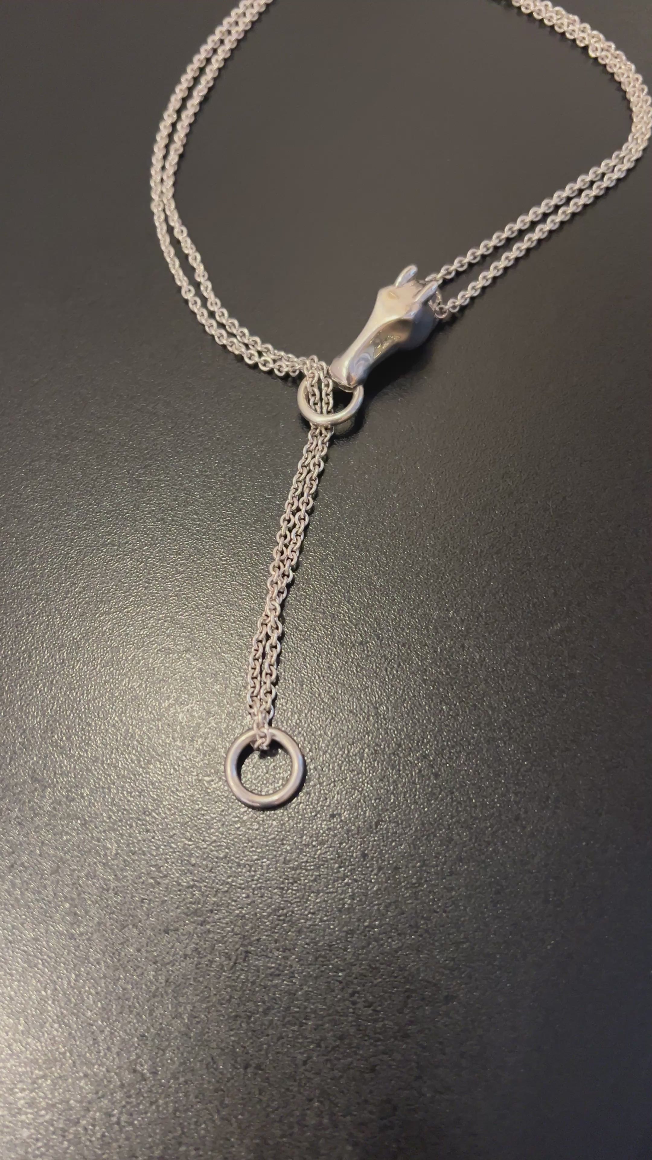 hermes au galop necklace