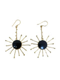 Dilip Jindal - Bijoux Couture - Black Onyx Sun Earrings