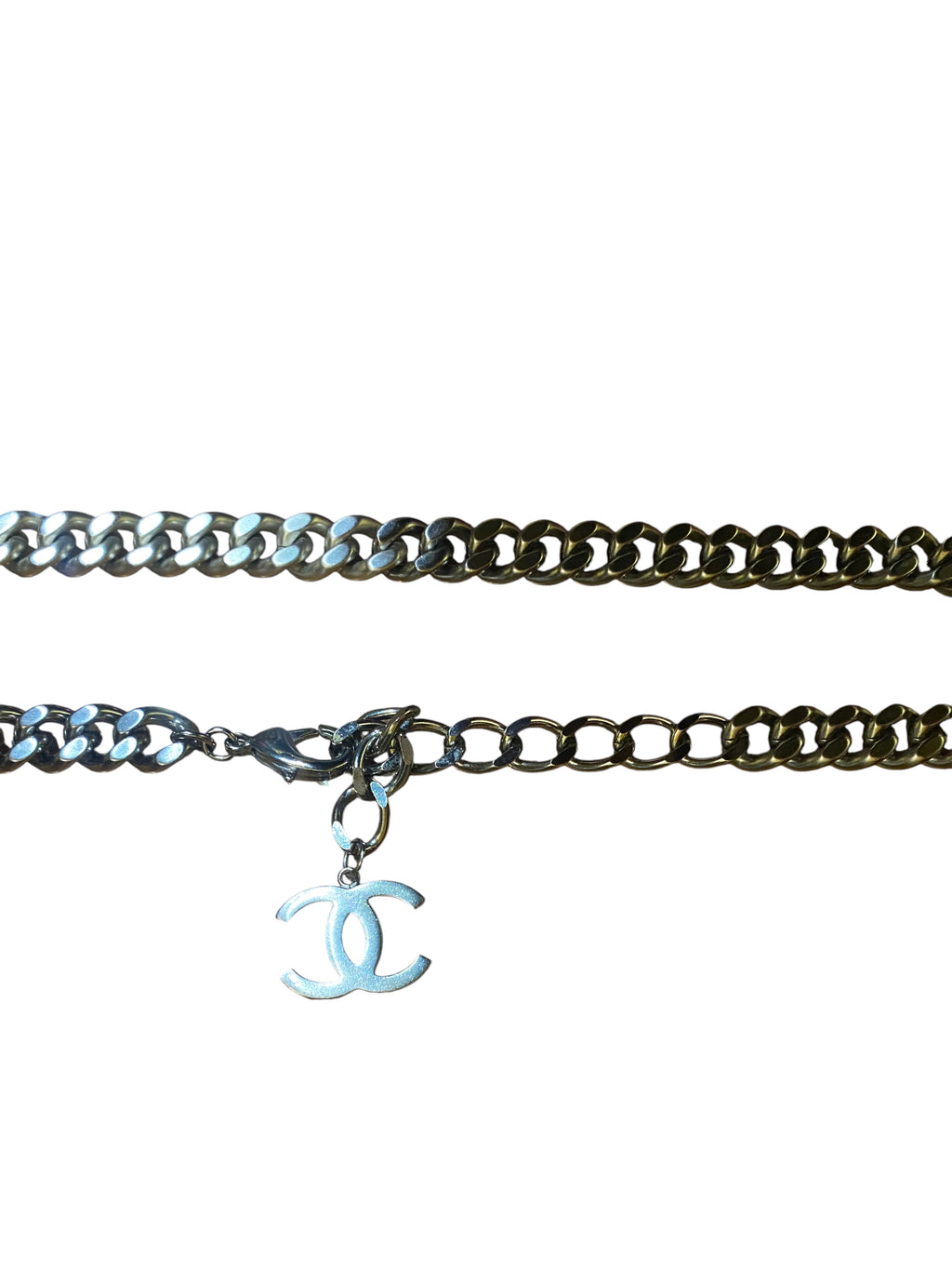 Chanel Silver Chain Belt