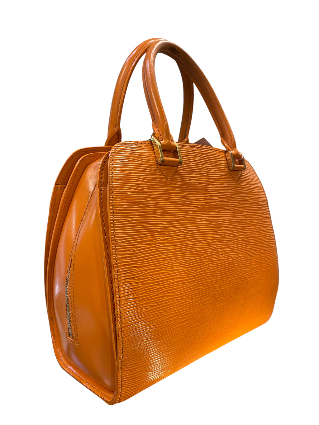 Louis Vuitton Brown Epi Leather Handbag