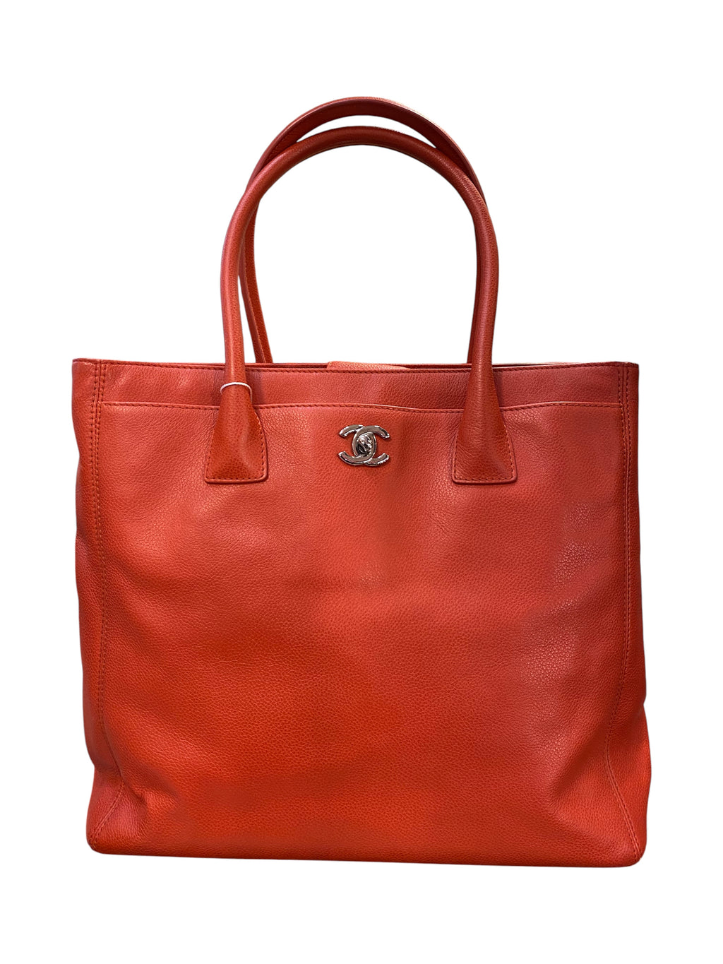 2012 Orange Leather Handbag