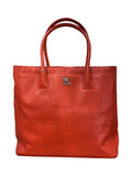 2012 Orange Leather Handbag