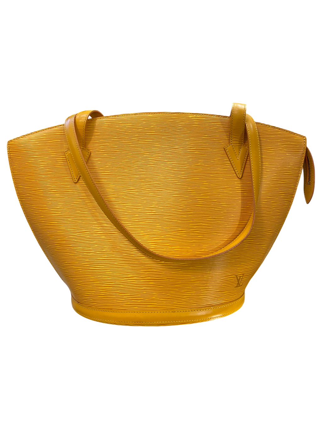 Louis Vuitton Yellow Epi Leather Handbag