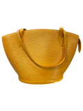 Louis Vuitton Yellow Epi Leather Handbag