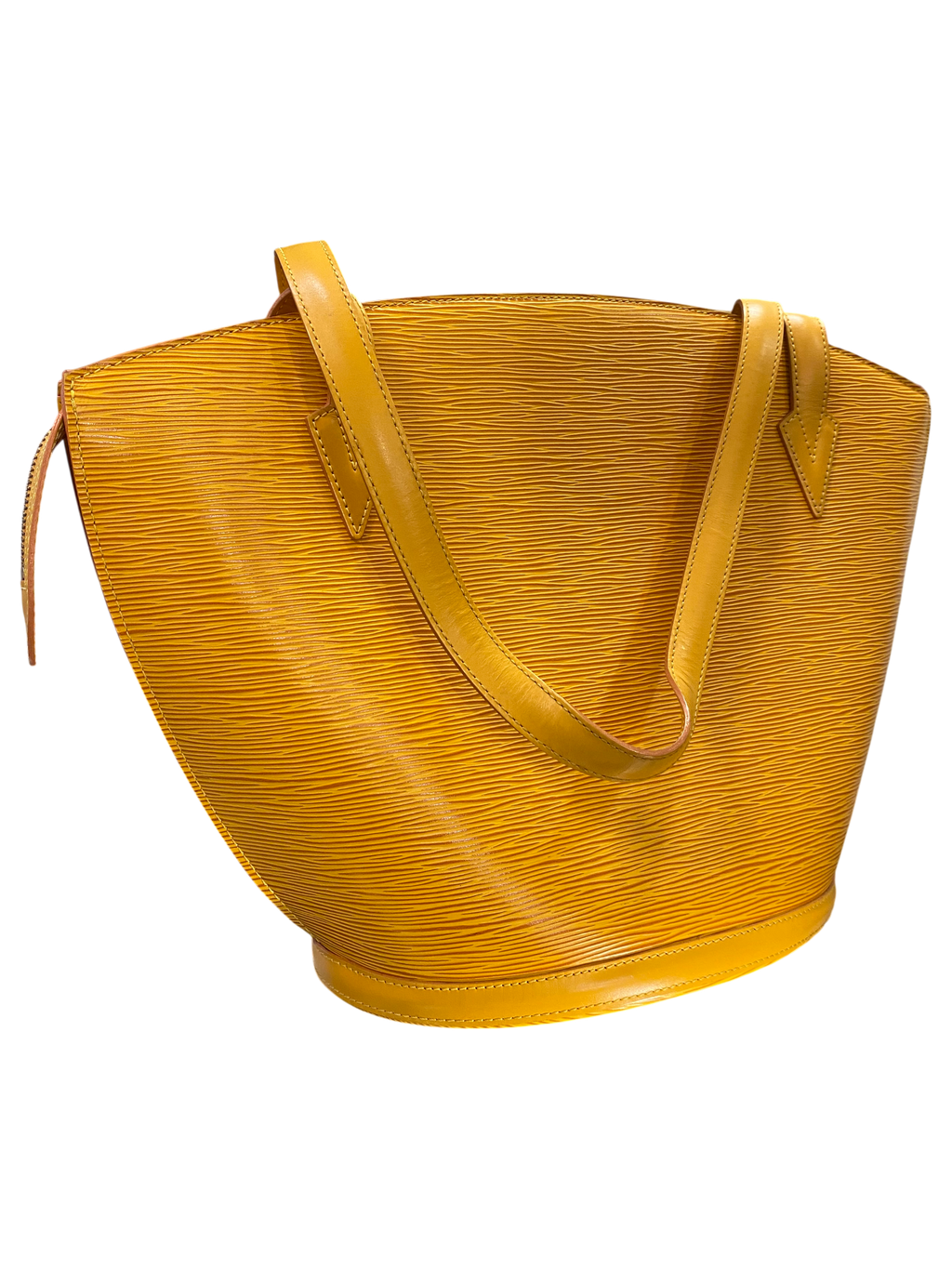 Louis Vuitton Yellow Epi Leather Handbag