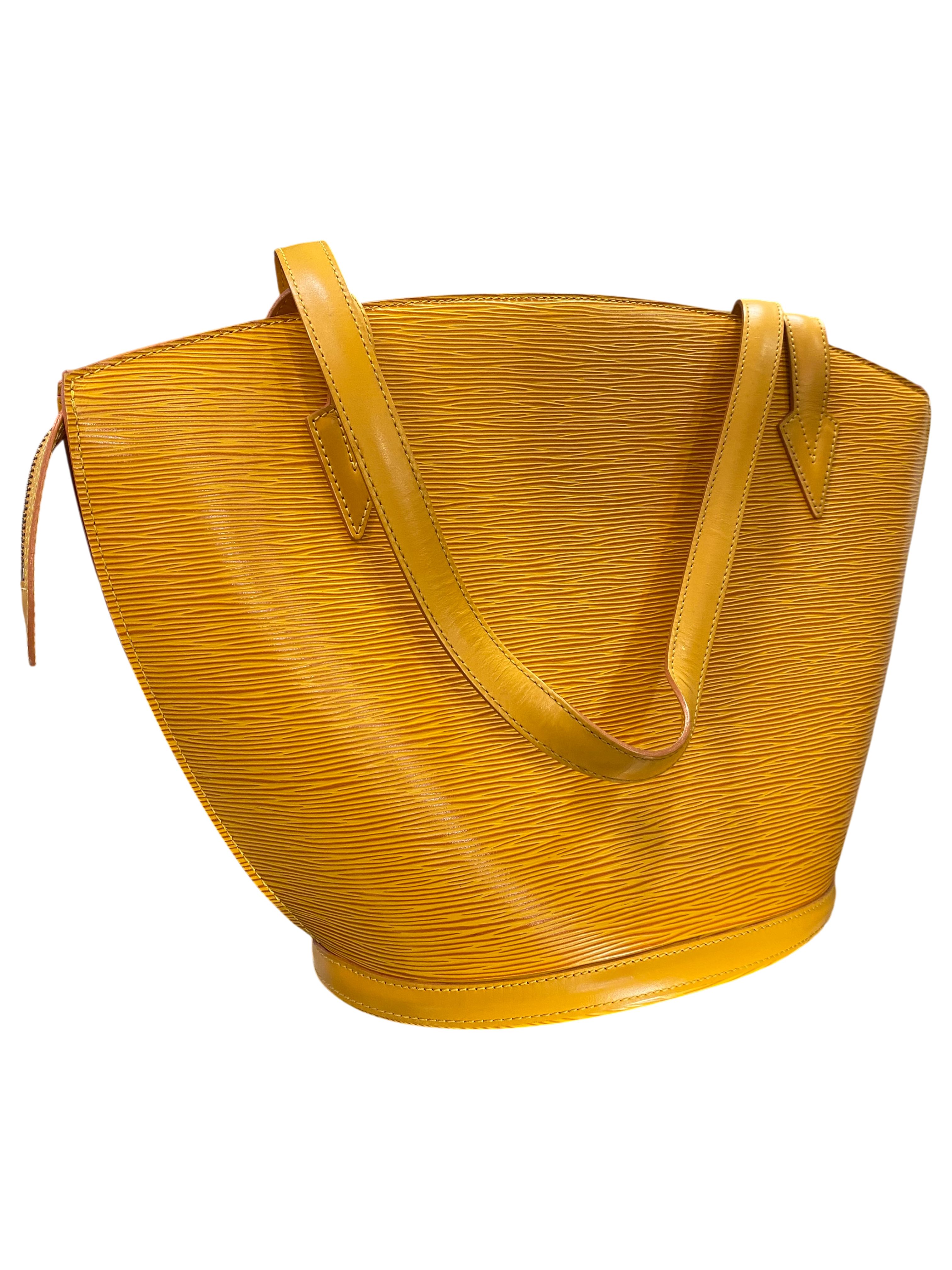 Louis Vuitton Yellow Epi Leather Handbag