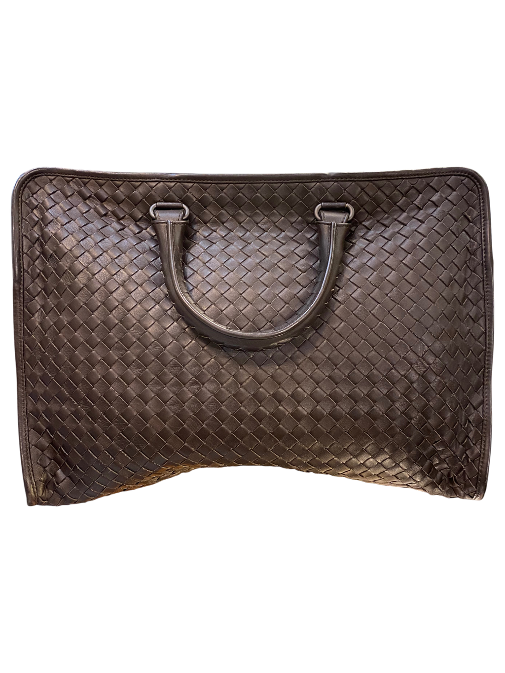 Brown Bottega Venetta work bag