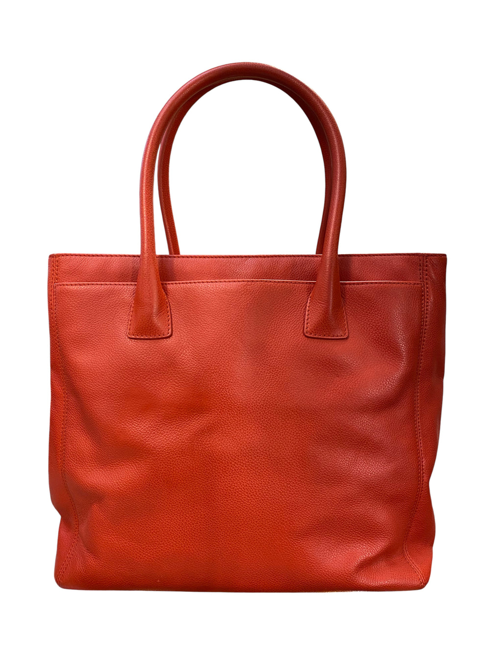 2012 Orange Leather Handbag