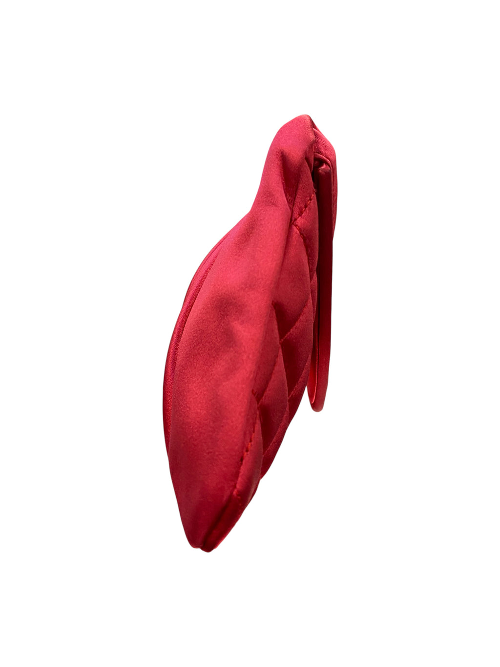 2009 Chanel pink satin clutch bag