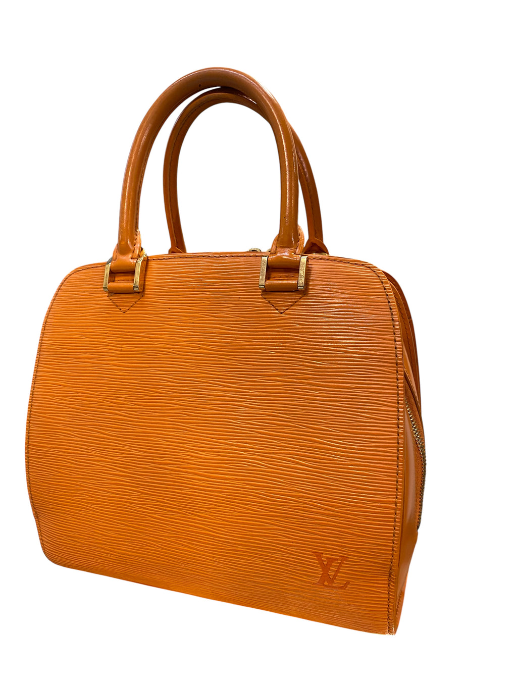 Louis Vuitton Brown Epi Leather Handbag