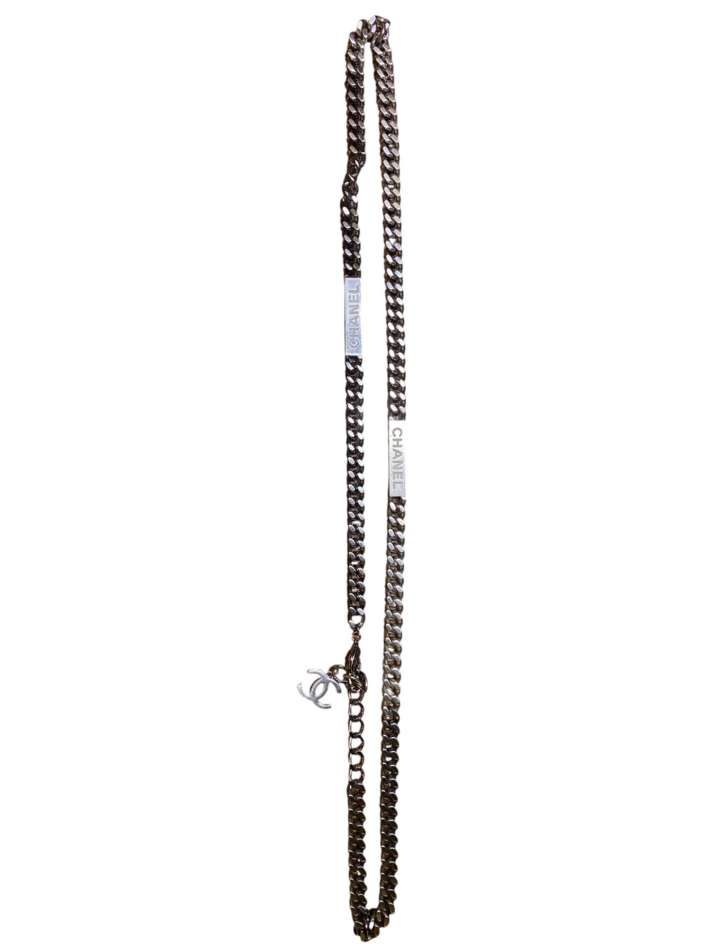Chanel Silver Chain Belt