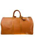 1991 Louis Vuitton Travel Bag in Brown Epi Leather