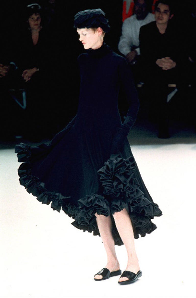 Yohji Yamamoto Navy Dress (end of '90s)